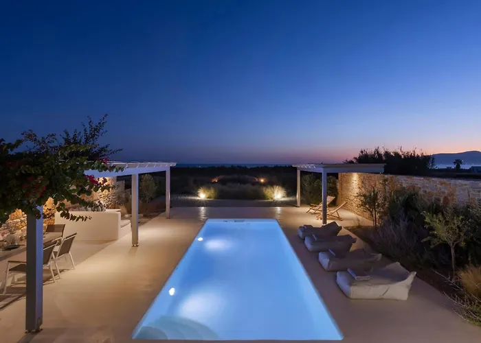 Dione, Private Pool & Seaview By Naxos Dunes Kastrákion