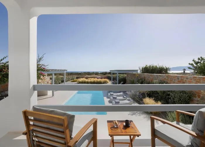 Dione, Private Pool & Seaview By Naxos Dunes 빌라 *