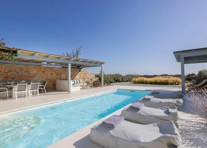 빌라 Dione, Private Pool & Seaview By Naxos Dunes