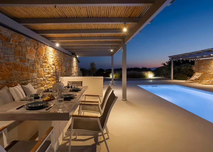 Dione, Private Pool & Seaview By Naxos Dunes Kastrákion