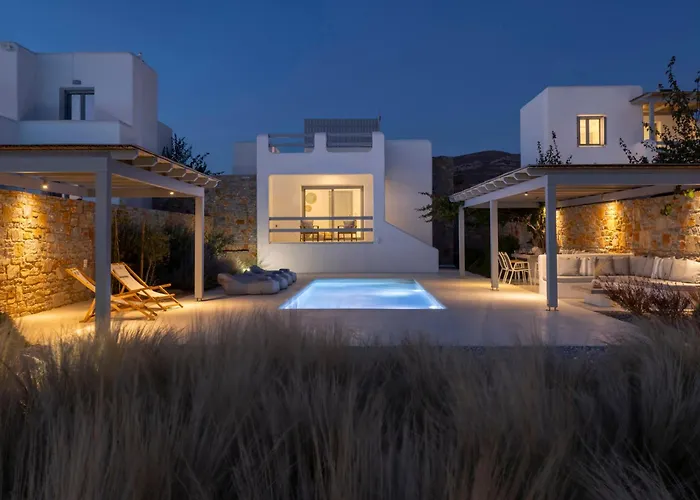 Dione, Private Pool & Seaview By Naxos Dunes 빌라 *
